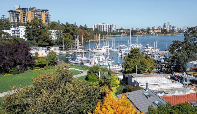 Luxurious 4-bedroom waterfront house in Victoria with beautiful gardens