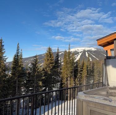 Luxury Top Floor Ski in Ski Out Private Hot Tub and Mountain Views