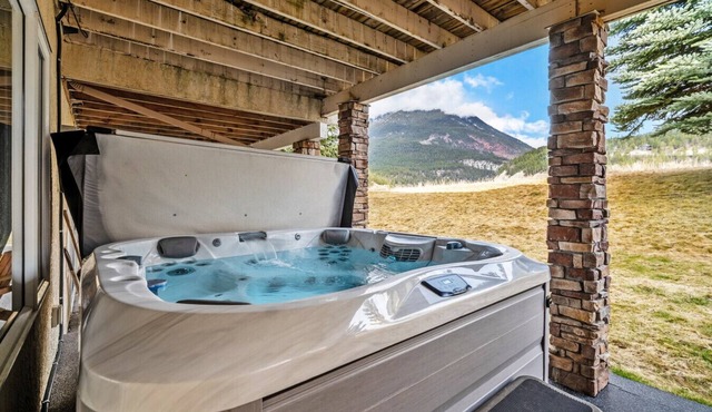 Misty Mountain Retreat | Pool/Hot Tub | Fireplace