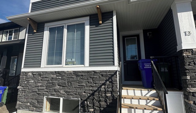 Modern 3–4 bedroom duplex in the New South Bow Landing community of Cochrane AB