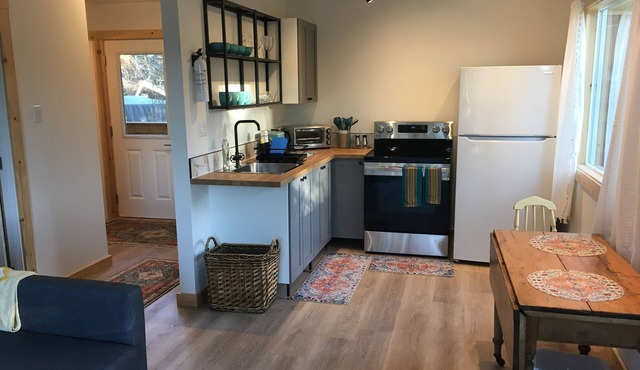Newly renovated ocean view one bedroom apartment on Mayne Island B.C in Mayne Island