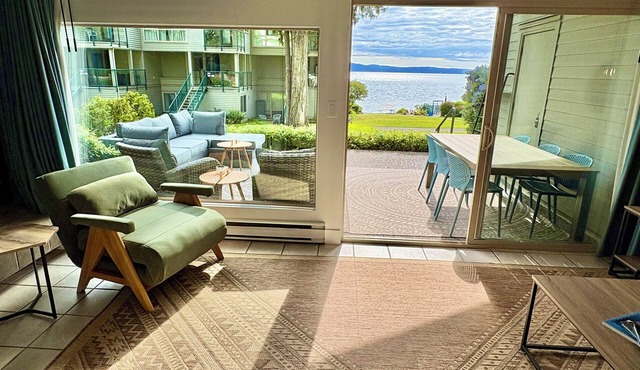Oceanside home at Inn of the Sea | Pool & hot tub