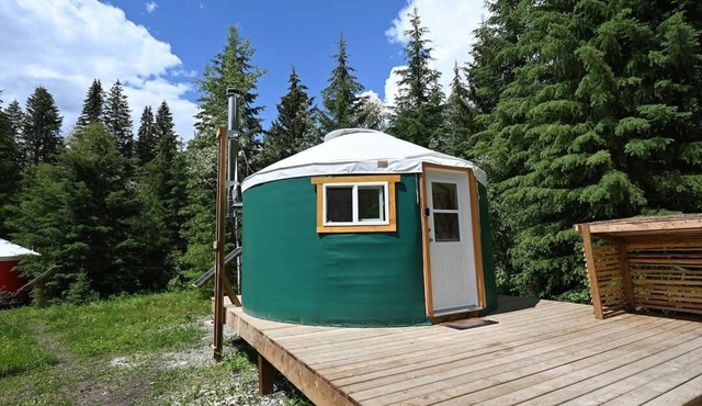 Off-Grid Green Yurt