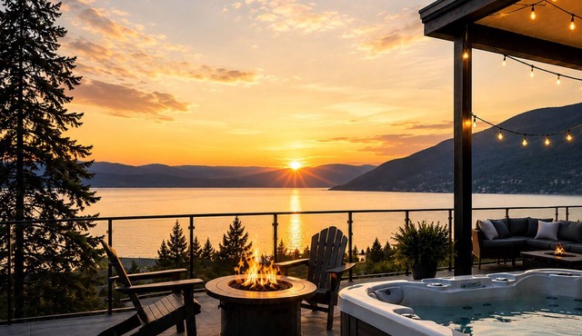 Okanagan Hideaway, Lake views & Outdoor Adventure, pet friendly and fun!