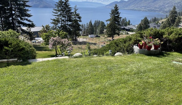 Serene, modern suite with spectacular lake views