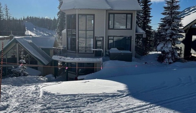 Ski-in/out Silver Star home to Nordic trail & 100 m to Alpine Meadows chairlift!