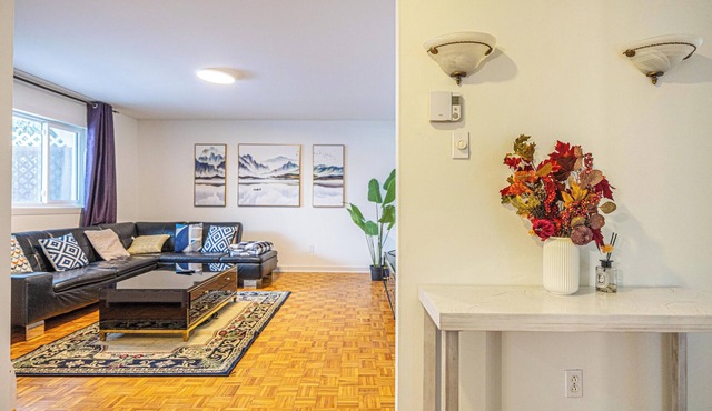 Spacious & Quiet 3 BDR Apt/15 mins to DT &Parking in Brossard