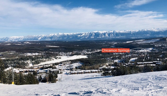 Spacious Ski-in Ski-out/Golf condo .ski down to the lift