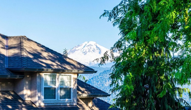 Stunning Rustic Vacation home w/180 Mountain View in Abbotsford