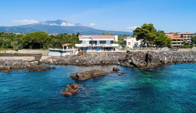 Villa D’Aci, Seafront Elegance in Acireale