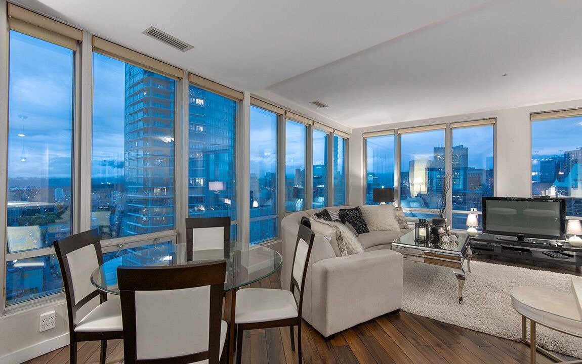 Downtown Vancouver Condo | Sub-penthouse 2br/2ba Central Downtown