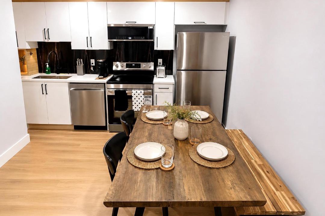 Northeast Edmonton Apartment | Modern 2BR Suite Near Anthony Henday with Parking, Workspace, and Laundry
