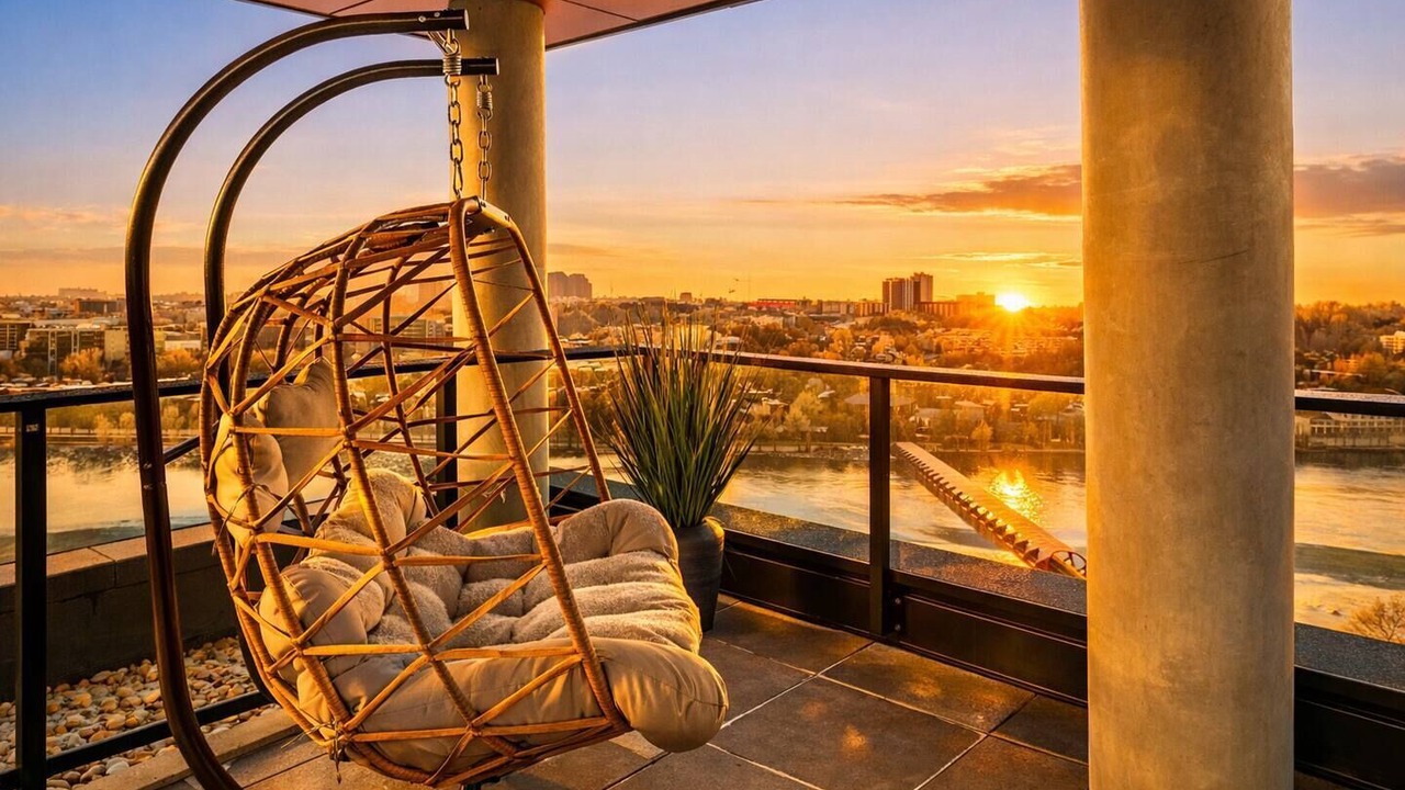 Photo of Patio Balcony in Downtown Calgary