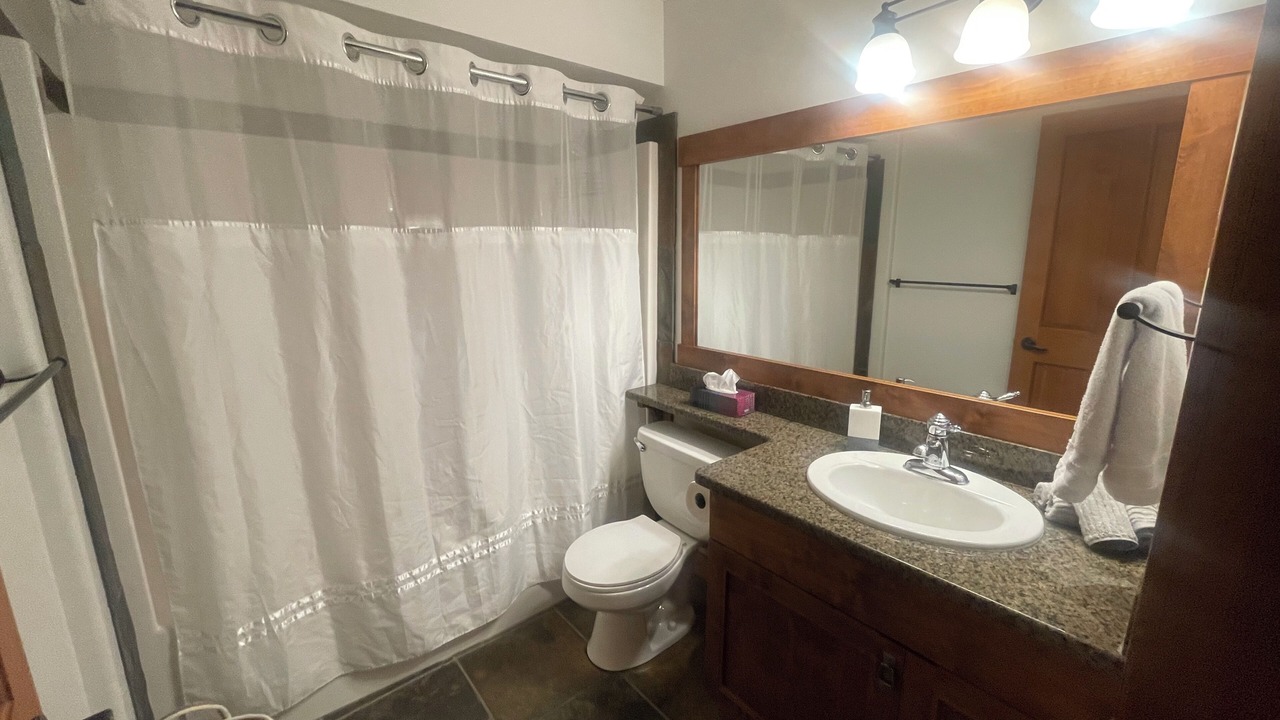 Photo of Bathroom in Big White Ski Resort