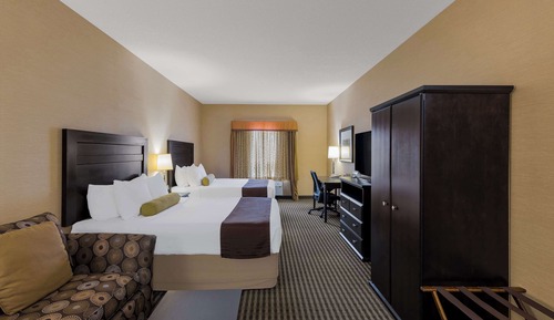 Standard Room, 2 Queen Beds, Non Smoking, Refrigerator & Microwave (Pet Friendly;with Sofabed)