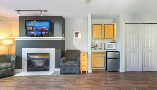 Panoramic Studio, 1 Queen Bed with Sofa bed, Refrigerator & Microwave, Courtyard View