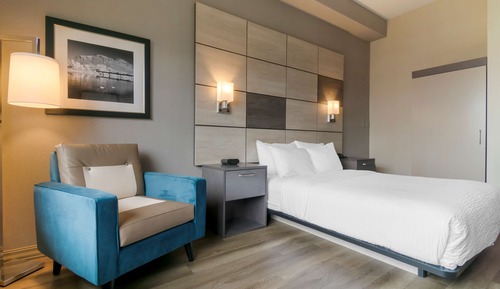 Standard Room, 1 Queen Bed, Non Smoking, Refrigerator & Microwave