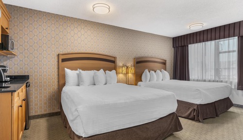 Standard Room, 2 Queen Beds, Non Smoking, Kitchenette