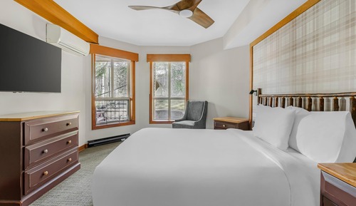 1 Bedroom 1 Queen Suite with Roll-in Shower