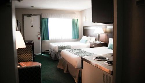 2 Double Beds, Efficiency Room, Non-Smoking