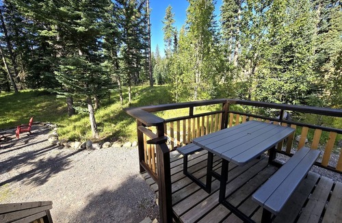 Nordegg Cottage | Cottage Rental with Fire Pit Perfect for Four Hidden in the Canadian Rockies of Alberta