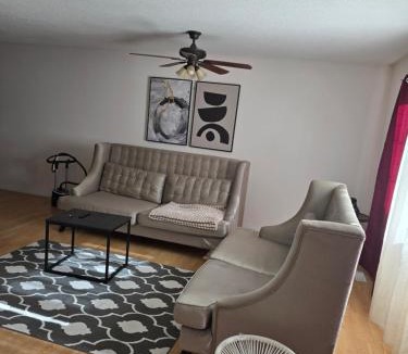 Northeast Edmonton House | private comfortable bedroom