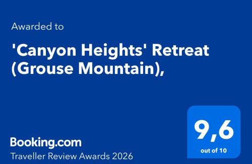 Canyon Heights Apartment | 'Canyon Heights' Retreat (Grouse Mountain)