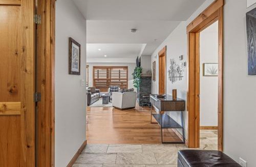 Canmore Apartment | Luxury Mountain Haven Views Hot Tub Patio Spacious Quiet Central