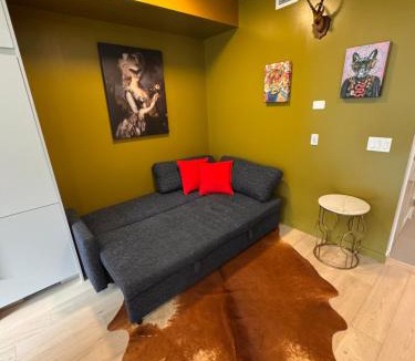 Rossland Apartment | The Powder Room - Ski-In Ski-Out Studio Suite at RED Mountain, Rossland