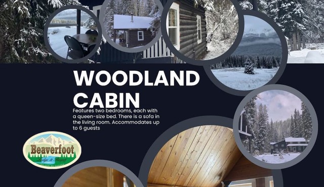 Rustic Beaverfoot Lodge Basic Cabin