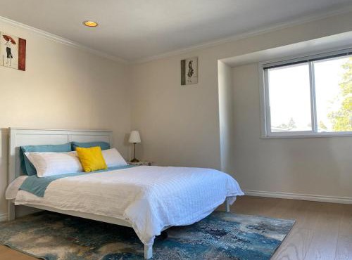 Warm and Cozy Bedroom with Private Bathroom