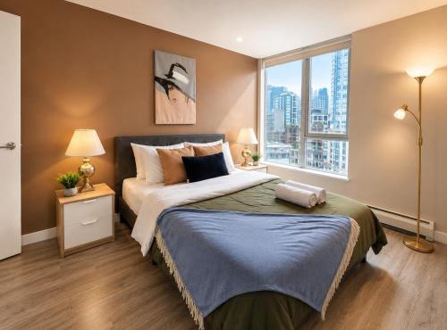 Classy Downtown Vancouver Apartment Near Rogers Arena